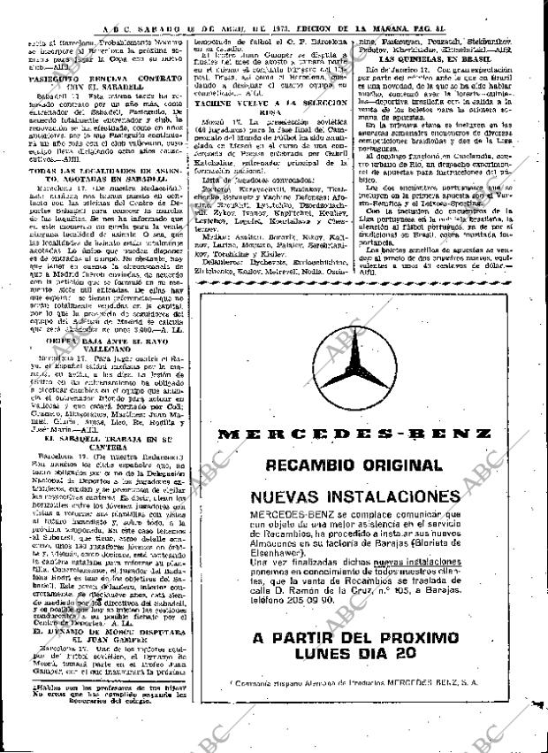 ABC MADRID 18-04-1970 página 81