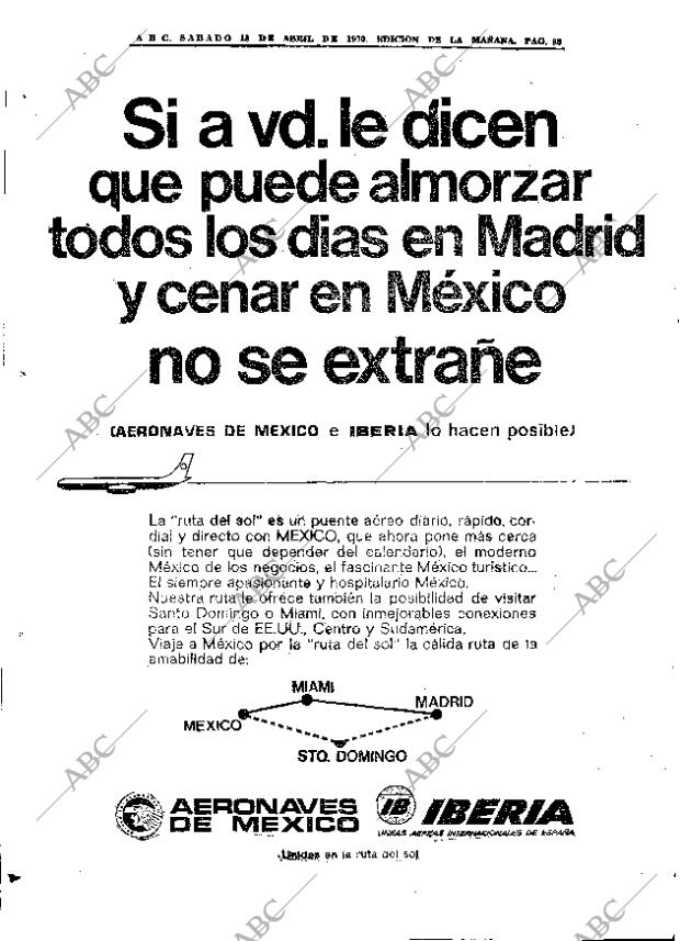 ABC MADRID 18-04-1970 página 88