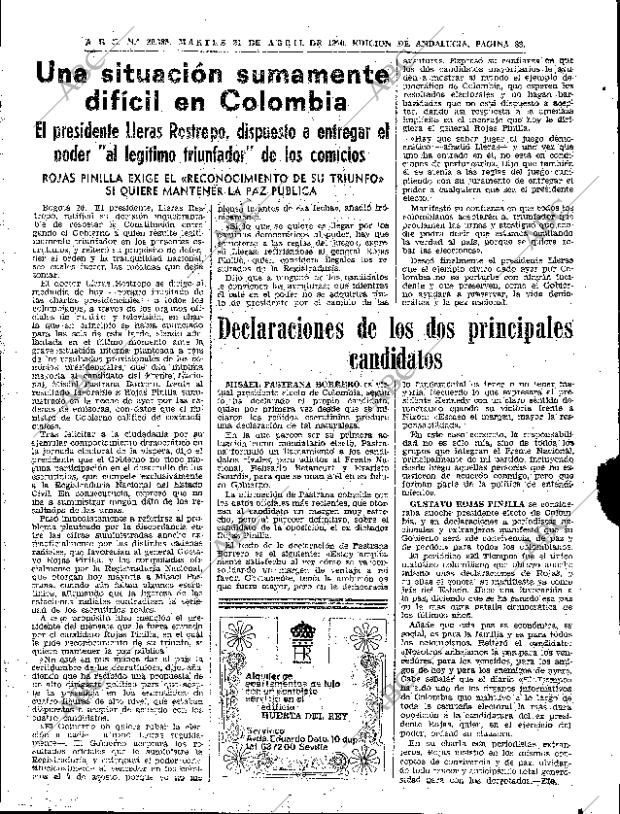 ABC SEVILLA 21-04-1970 página 33