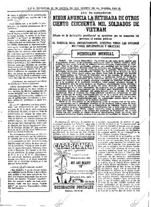 ABC MADRID 22-04-1970 página 27