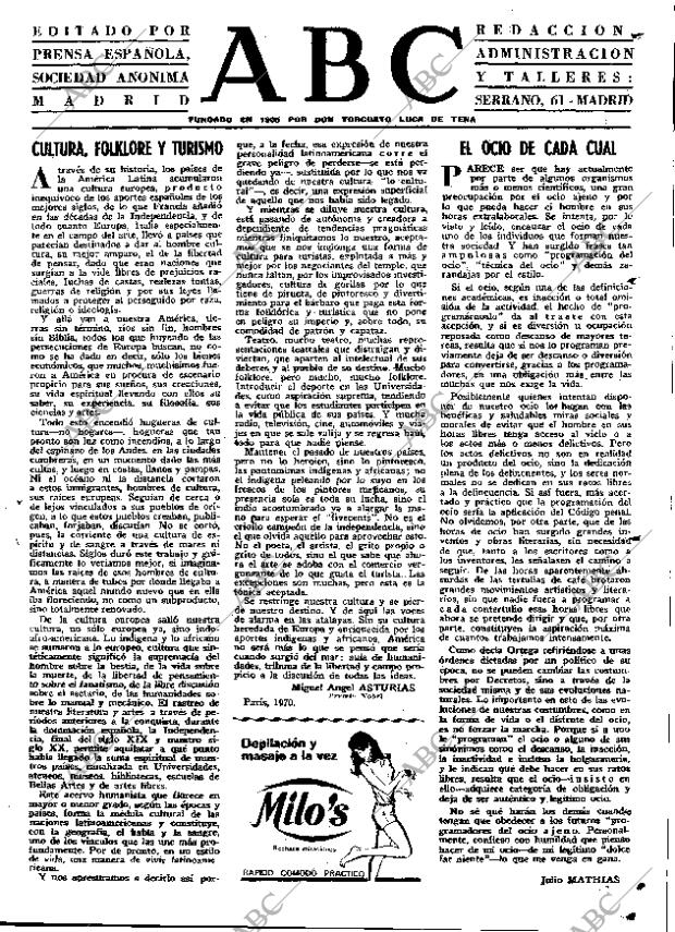 ABC MADRID 22-04-1970 página 3