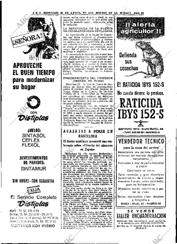 ABC MADRID 22-04-1970 página 56