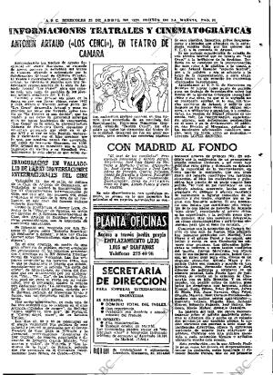 ABC MADRID 22-04-1970 página 91