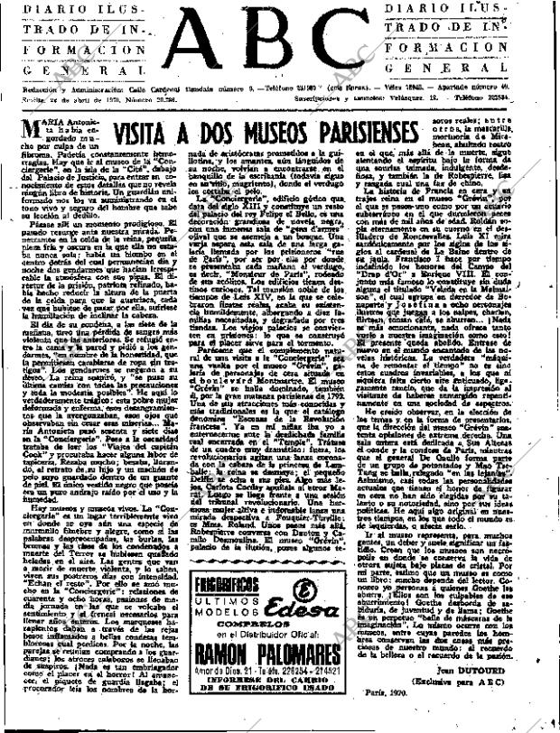 ABC SEVILLA 22-04-1970 página 3