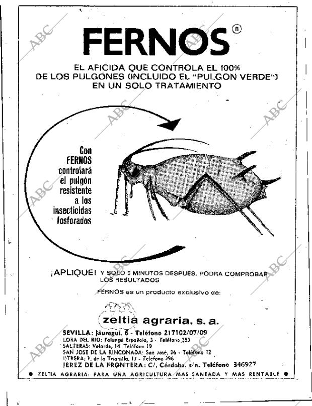 ABC SEVILLA 22-04-1970 página 66