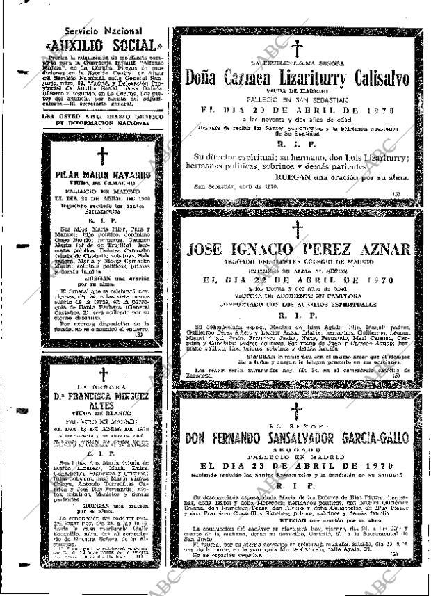 ABC MADRID 24-04-1970 página 118