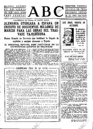 ABC MADRID 24-04-1970 página 25