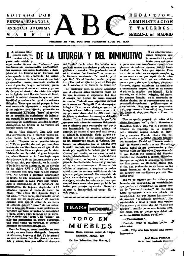 ABC MADRID 24-04-1970 página 3