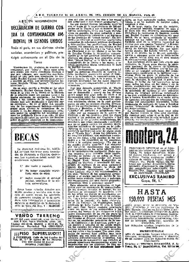 ABC MADRID 24-04-1970 página 66