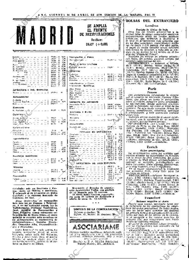 ABC MADRID 24-04-1970 página 77