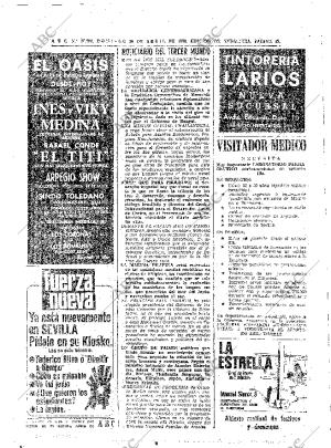 ABC SEVILLA 26-04-1970 página 52