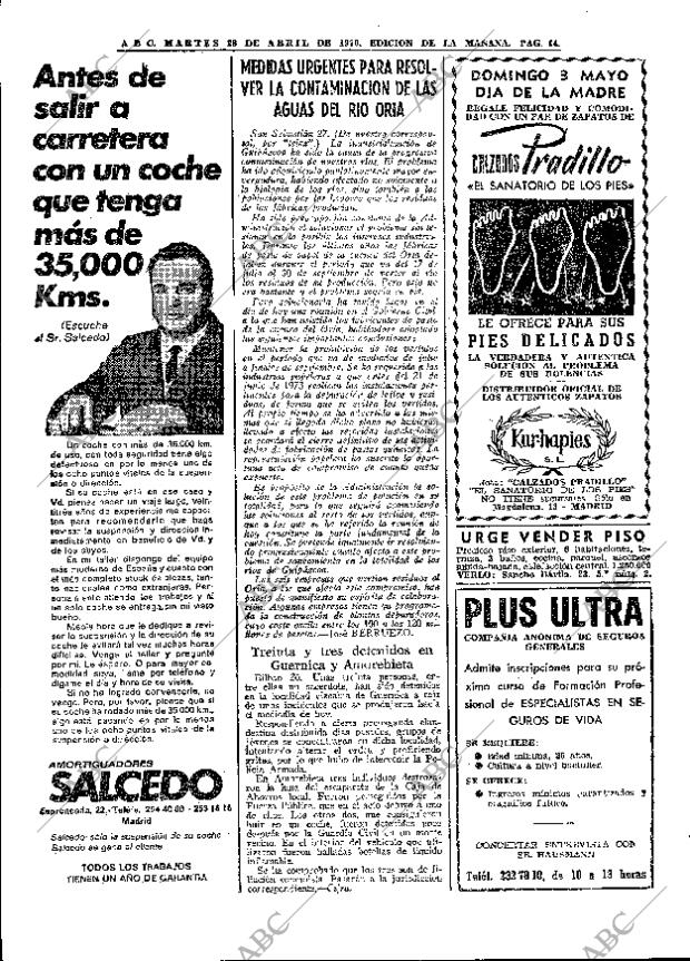 ABC MADRID 28-04-1970 página 44