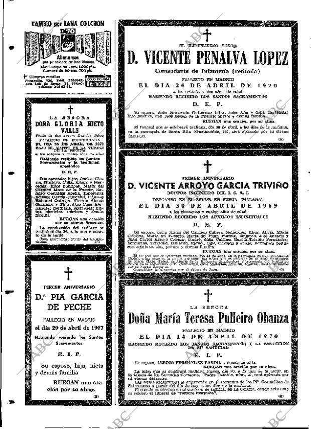 ABC MADRID 29-04-1970 página 120