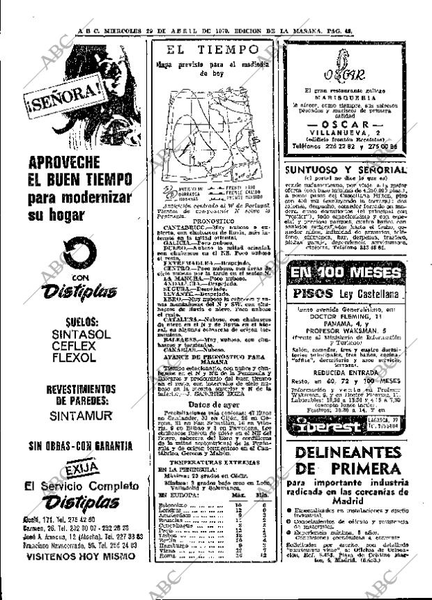 ABC MADRID 29-04-1970 página 48