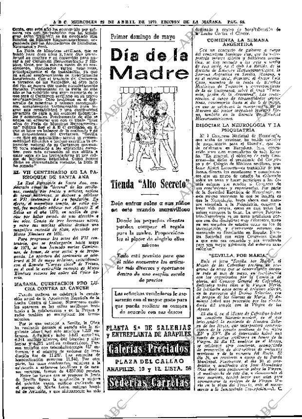 ABC MADRID 29-04-1970 página 56