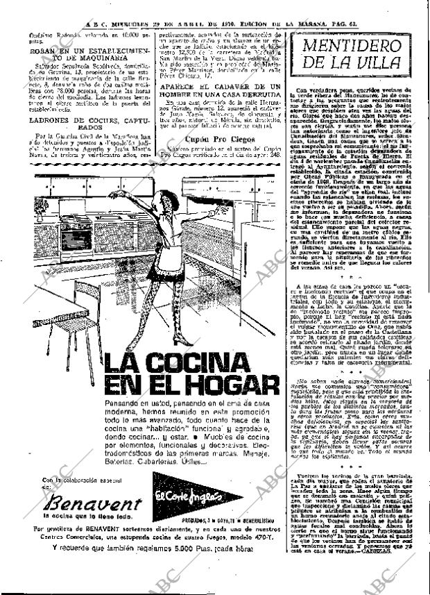 ABC MADRID 29-04-1970 página 63