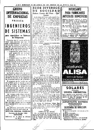 ABC MADRID 29-04-1970 página 66