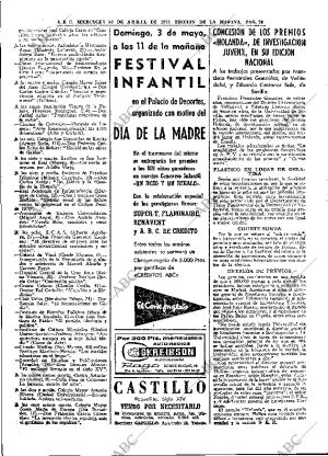 ABC MADRID 29-04-1970 página 70