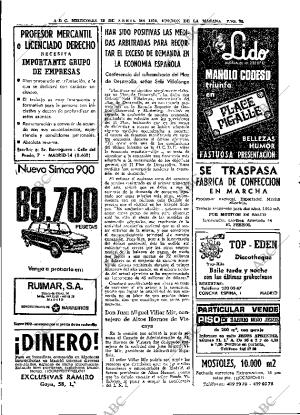 ABC MADRID 29-04-1970 página 72