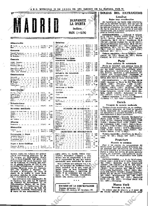 ABC MADRID 29-04-1970 página 75