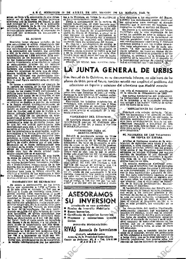 ABC MADRID 29-04-1970 página 78