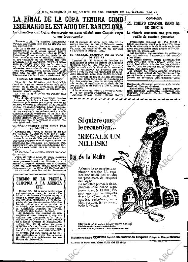 ABC MADRID 29-04-1970 página 83