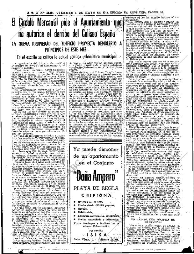 ABC SEVILLA 01-05-1970 página 51