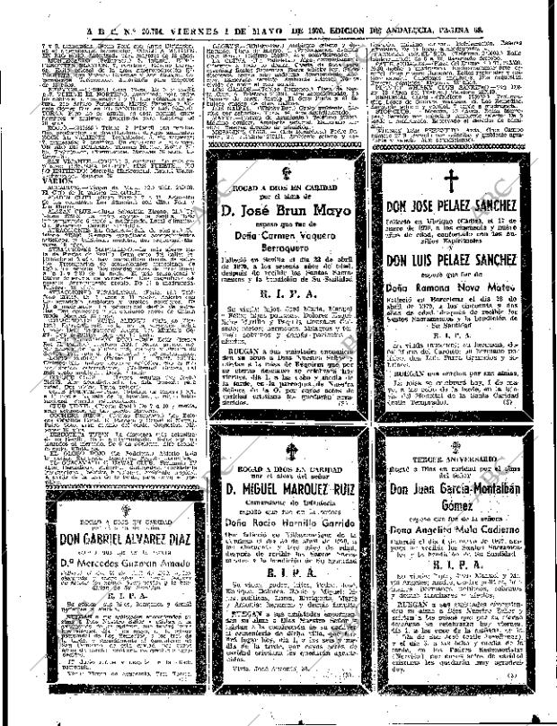 ABC SEVILLA 01-05-1970 página 67