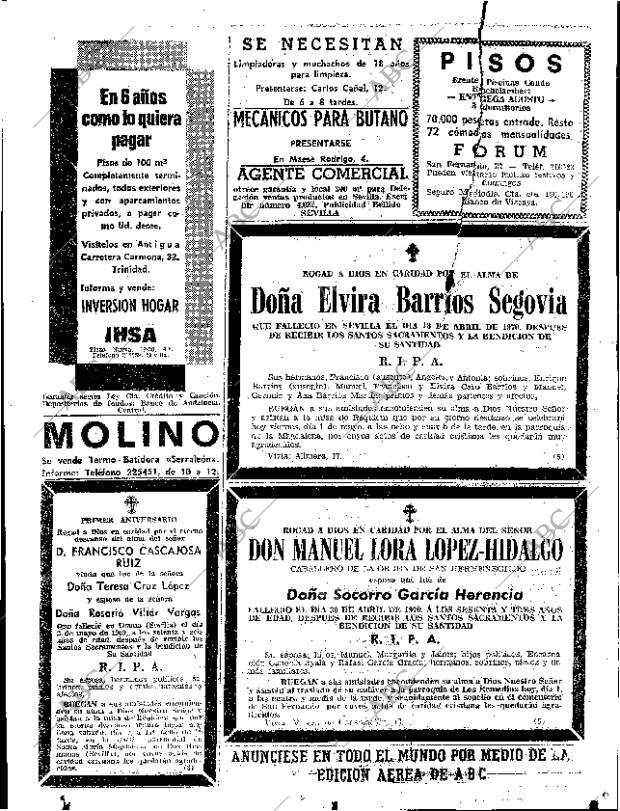 ABC SEVILLA 01-05-1970 página 75