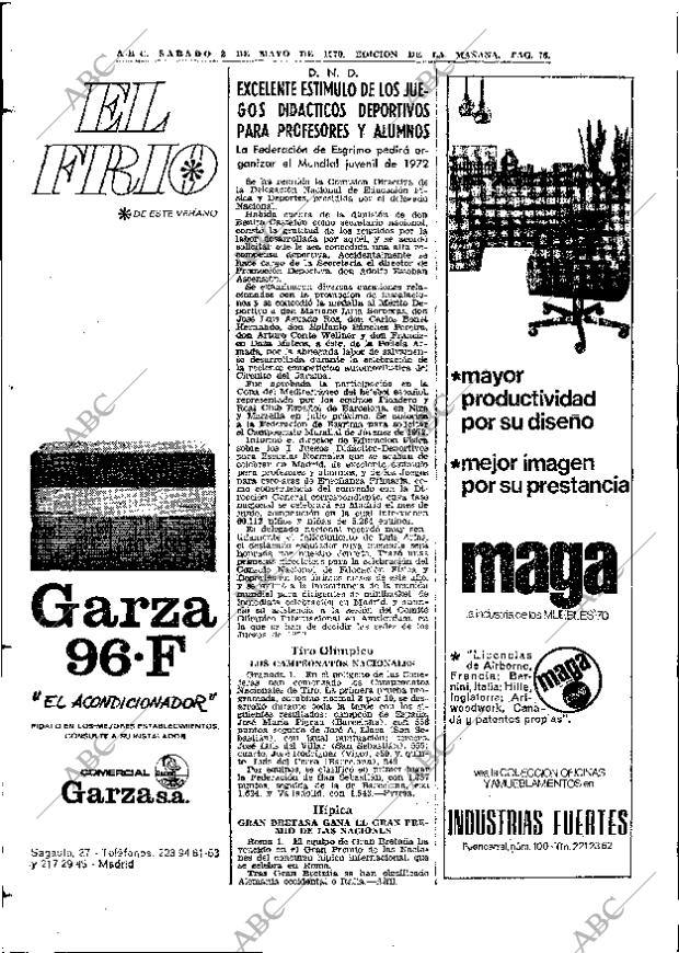 ABC MADRID 02-05-1970 página 76