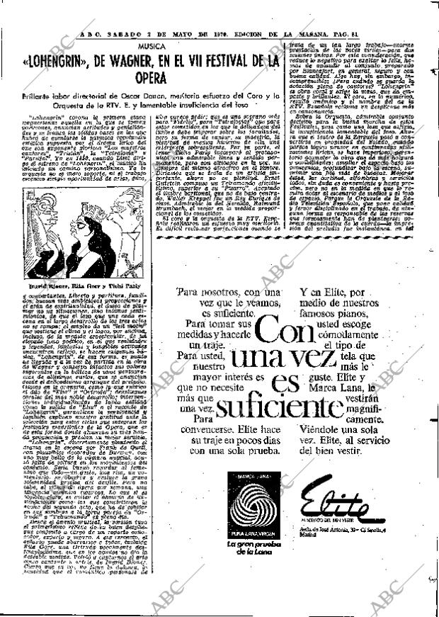 ABC MADRID 02-05-1970 página 81