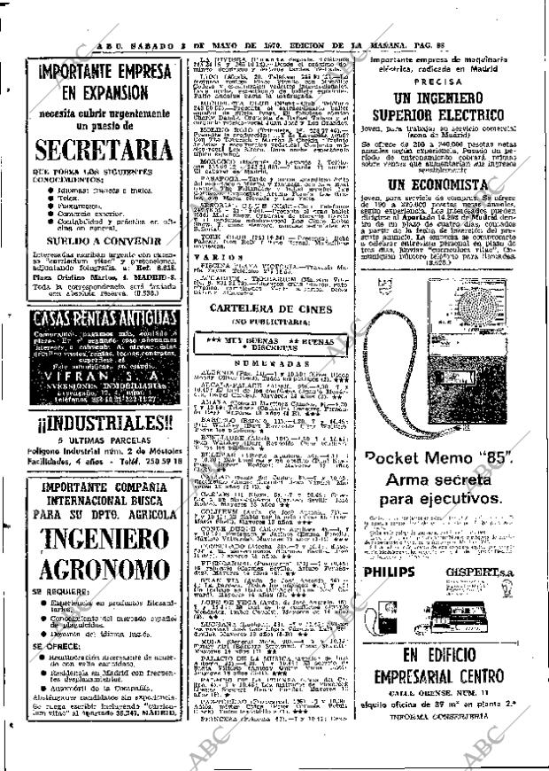 ABC MADRID 02-05-1970 página 88