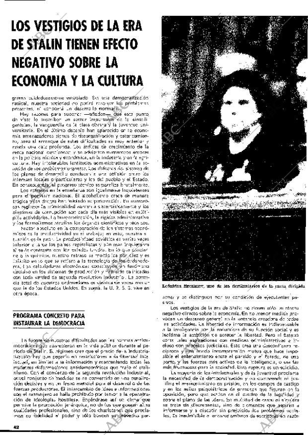 BLANCO Y NEGRO MADRID 02-05-1970 página 42