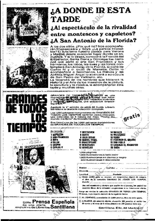 BLANCO Y NEGRO MADRID 02-05-1970 página 75