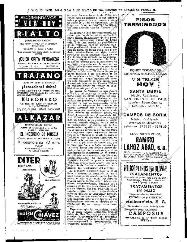 ABC SEVILLA 03-05-1970 página 44