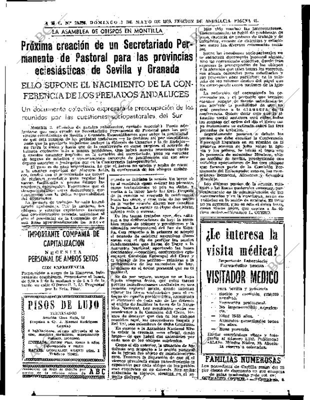 ABC SEVILLA 03-05-1970 página 45