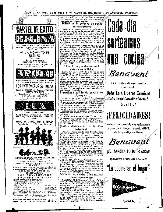 ABC SEVILLA 03-05-1970 página 76