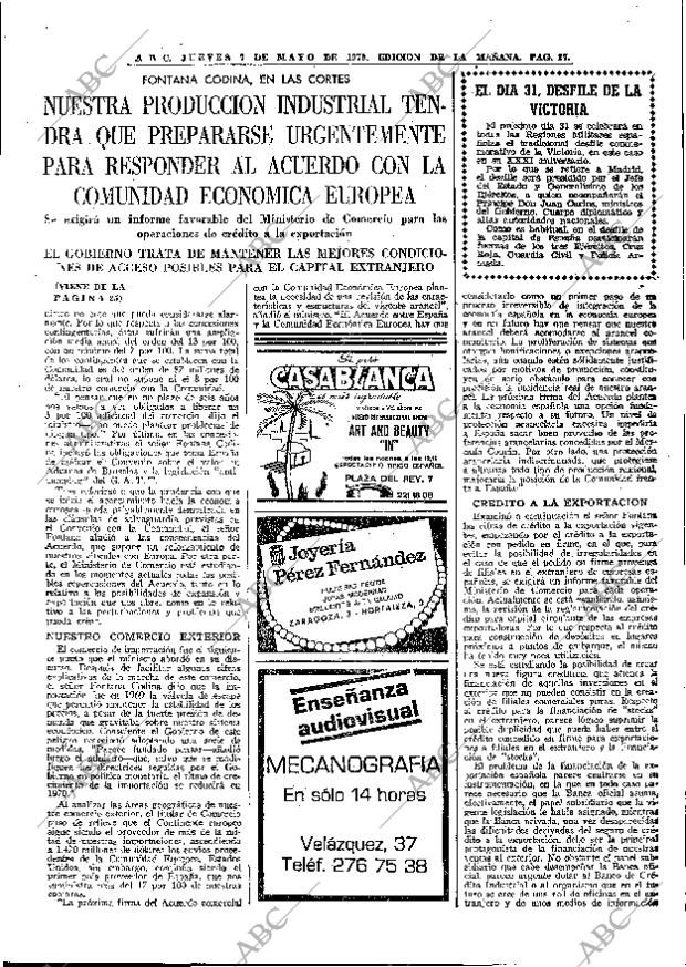 ABC MADRID 07-05-1970 página 27