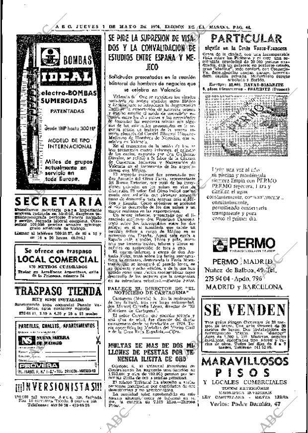 ABC MADRID 07-05-1970 página 46