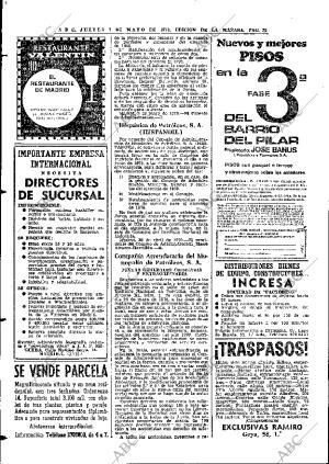ABC MADRID 07-05-1970 página 72