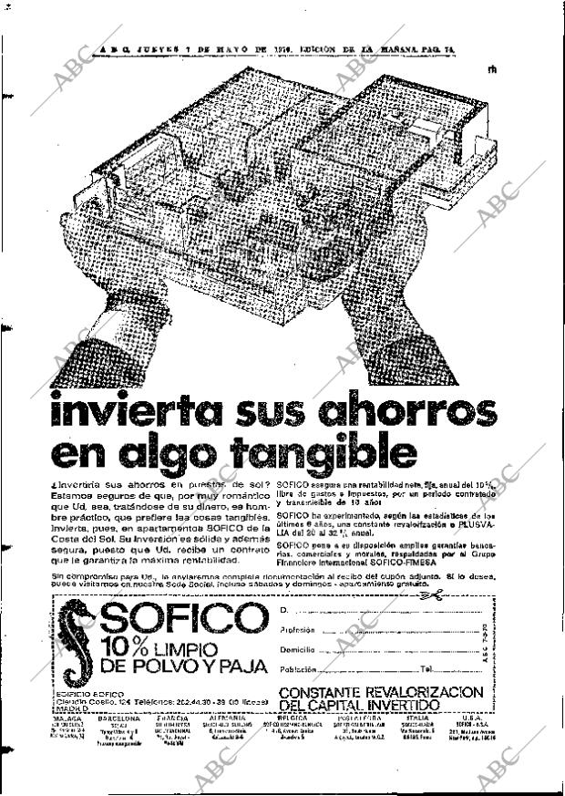 ABC MADRID 07-05-1970 página 74