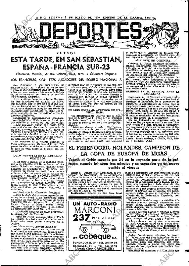 ABC MADRID 07-05-1970 página 75