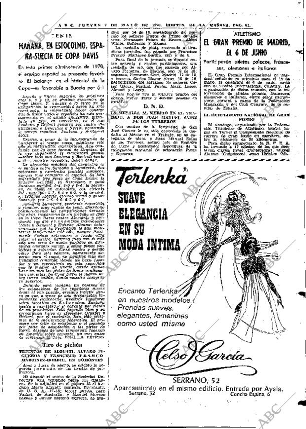 ABC MADRID 07-05-1970 página 81