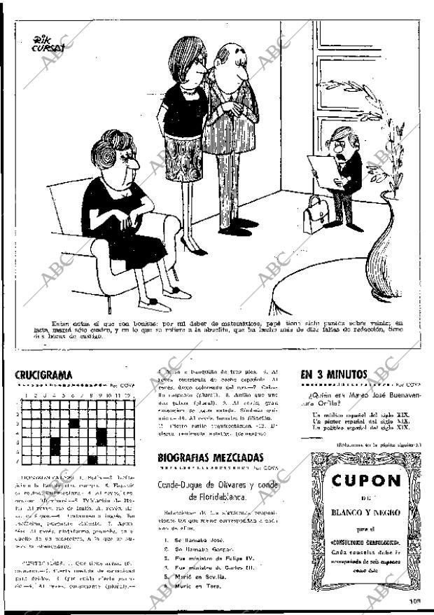 BLANCO Y NEGRO MADRID 09-05-1970 página 109