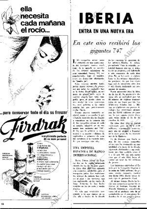 BLANCO Y NEGRO MADRID 09-05-1970 página 66