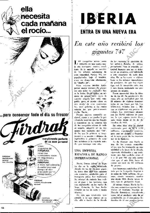 BLANCO Y NEGRO MADRID 09-05-1970 página 66