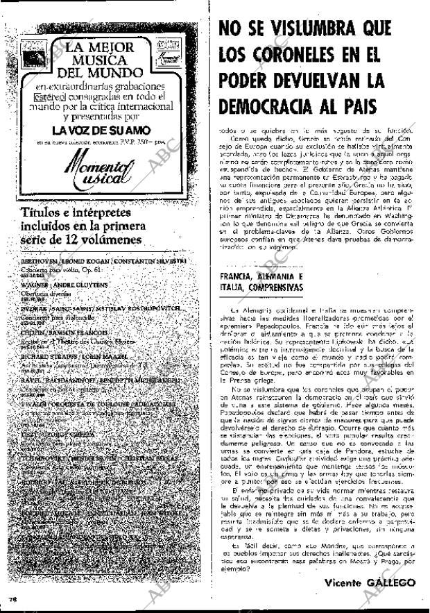 BLANCO Y NEGRO MADRID 09-05-1970 página 76