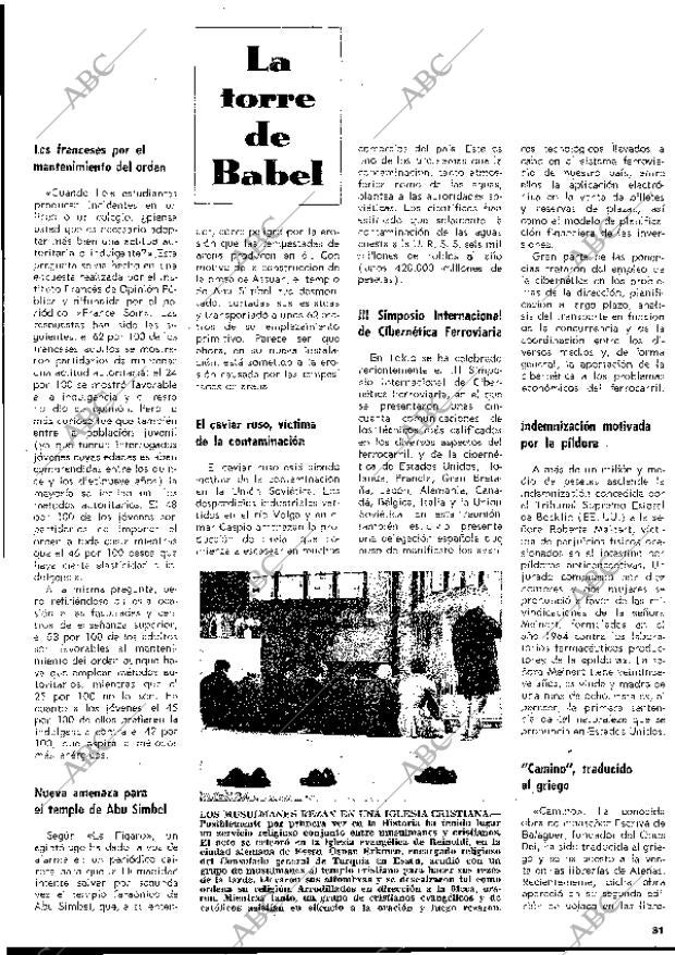 BLANCO Y NEGRO MADRID 09-05-1970 página 81