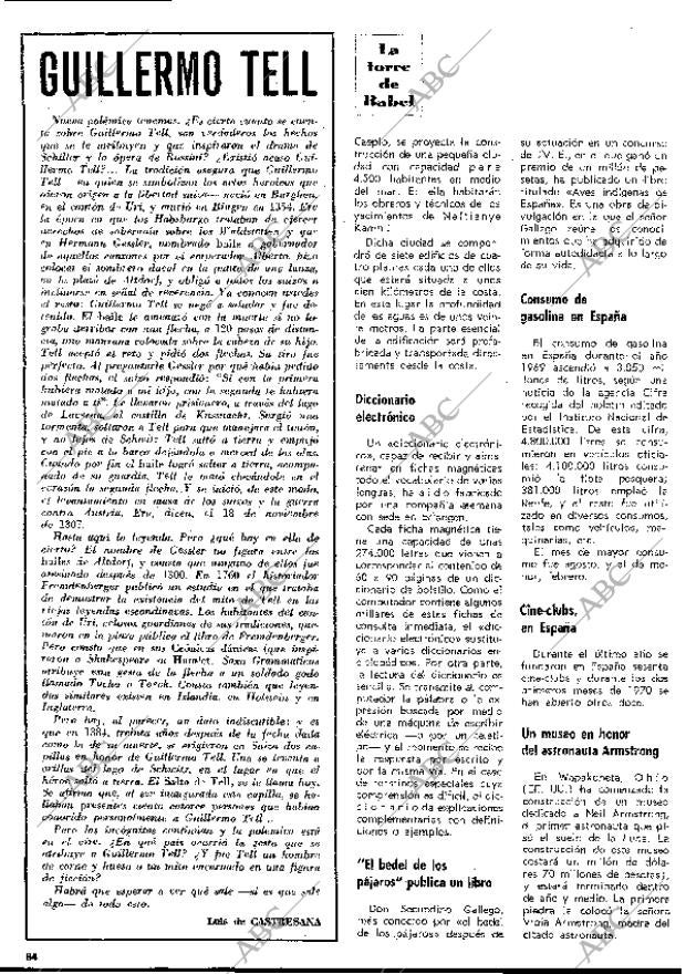 BLANCO Y NEGRO MADRID 09-05-1970 página 84