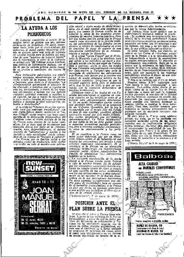 ABC MADRID 10-05-1970 página 25